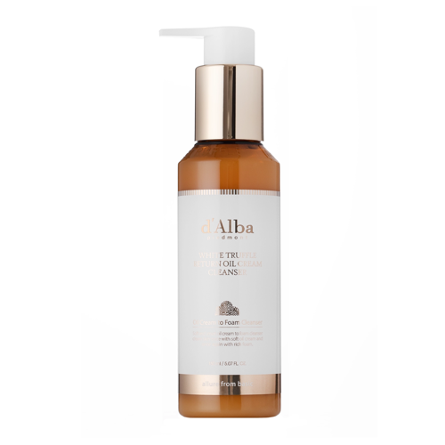 d'Alba - Baltās trifeles atgd'Alba - White Truffle Return Oil Cream Cleanser - Krēmveida Eļļa Dekoratīvās Kosmētikas Noņemšanai - 150mliešanās eļļa - 150ml