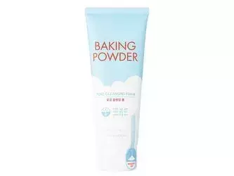 Etude House - Baking Powder Pore Cleansing Foam - Trīskāršas Iedarbības Attīrošas Putas Sejai ar Sodu - 160ml