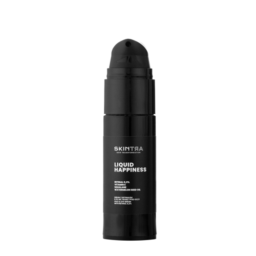 SkinTra - Liquid Happiness - Serums ar 0,3% Retinālu Sejai un Ādai zem Acīm - 30ml