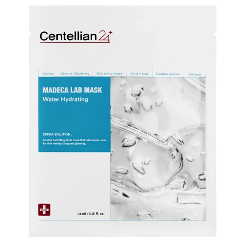 Centellian24 - Madeca Lab Mask Water Hydrating - Dziļi Mitrinoša Auduma Maska Sejai - 24ml