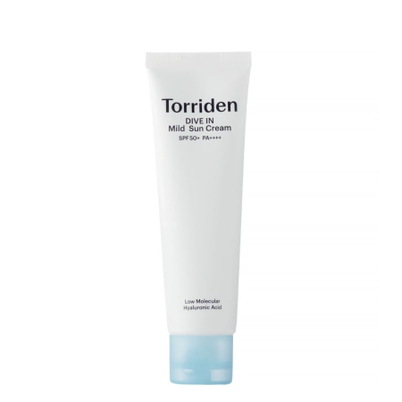 Torriden - Dive-In - Mild Sunscreen SPF50+ PA++++ - Mitrinošs Saules Aizsargkrēms - 60ml