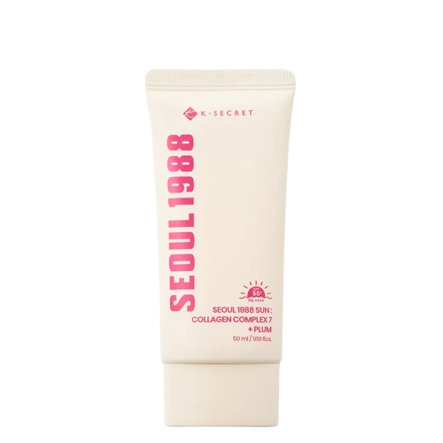 K-SECRET - SEOUL 1988 Sun : Collagen Complex 7 + Plum - Saules Aizsargkrēms - 50ml
