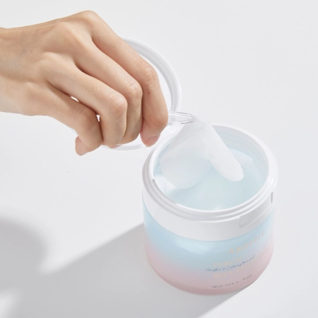 Aperire - Purity Blue Toner Pad - Mitrinoši un Nomierinoši Kosmētiskie Spilventiņi Sejai - 70gab/140ml