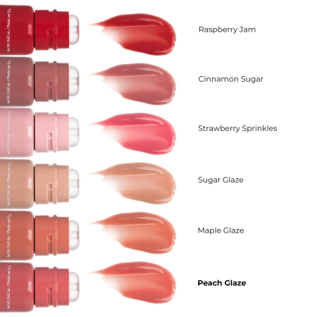 Laneige - Glaze Craze Tinted Lip Serum - Pigmentēts Lūpu Serums - Peach Glaze - 12g