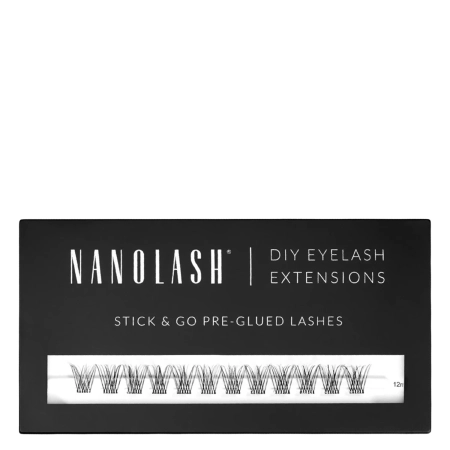 Nanolash - Stick & Go Pre-Glued Lashes - Pašlīmējoši Skropstu Pušķīši - Classy Short - 1 iepak.