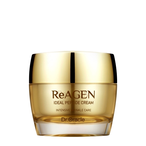 Dr Oracle - ReAGEN Ideal Peptide Cream - Bagātīgs Pretnovecošanās Krēms ar Ēdelveisa Cilmes Šūnu Ekstraktu un Peptīdiem - 50ml