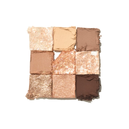 Unleashia - Glitterpedia Eye Palette - Vegāniska Acu Ēnu Palete - 2 All Of Brown - 6,6g