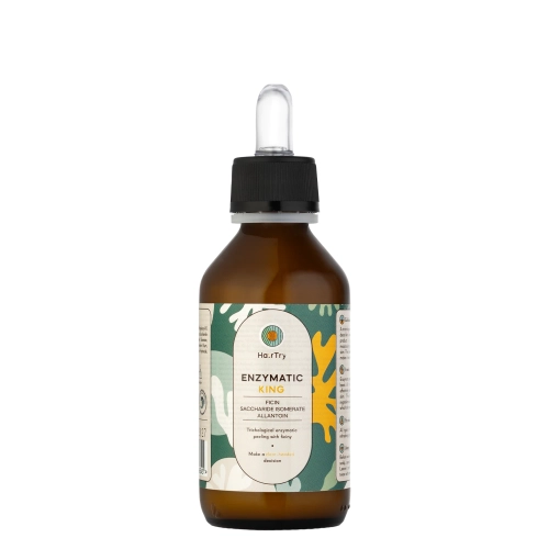 HairTry - Enzymatic King - Enzīmu Triholoģiskais Pīlings ar Ficīnu - 100ml