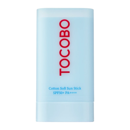 Tocobo - Cotton Soft Sun Stick SPF50+ PA++++ - Zīmulis-Krēms ar SPF Filtru - 19g