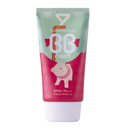 Elizavecca - Milky Piggy BB Cream - Daudzfunkcionāls BB Krēms ar Saules Aizsardzību SPF50+ - 50ml