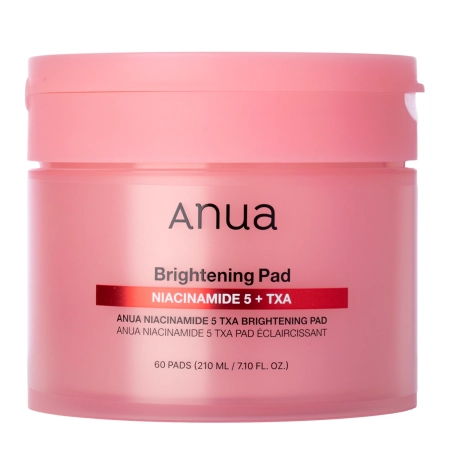 Anua - Niacinamide 5 TXA Brightening Pad - Izgaismojošie Spilventiņi Sejai - 210ml/60gab