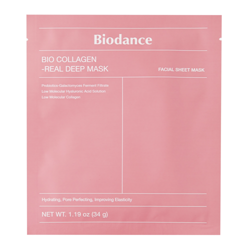 Biodance - Bio-Collagen Real Deep Mask - Nostiprinoša Auduma Maska ar Kolagēnu - 1gab/34g