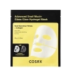 COSRX - Advanced Snail Mucin Glass Glow Hydrogel Mask - Hidrogela Gliemežu Mucīna Masku Komplekts - 34gx3 gab