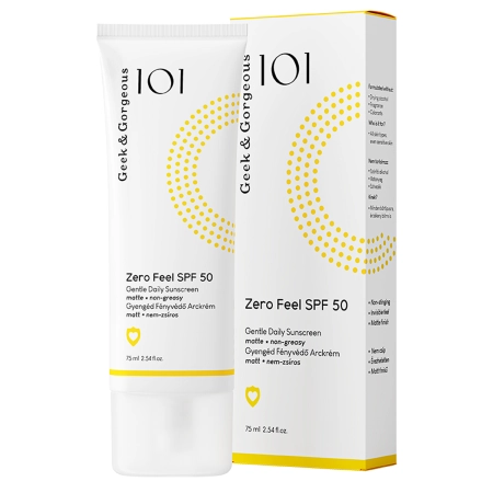 Geek&Gorgeous - Zero Feel SPF50 - Ultraviegls Saules Aizsargkrēms SPF50 - 75ml