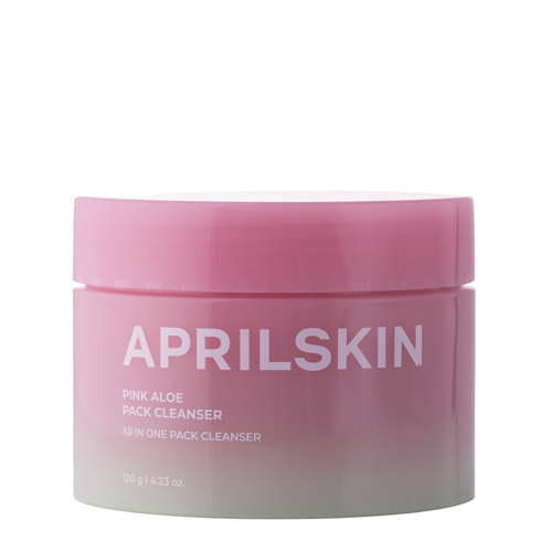 Aprilskin - Pink Aloe Pack Cleanser - Attīrošs Sejas Muss - 120g
