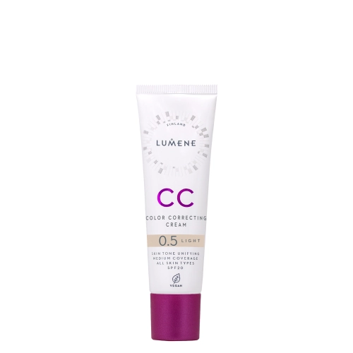 Lumene - CC Color Correcting Cream SPF 20 - Koriģējošais CC Krēms - 0,5 Light - 30ml