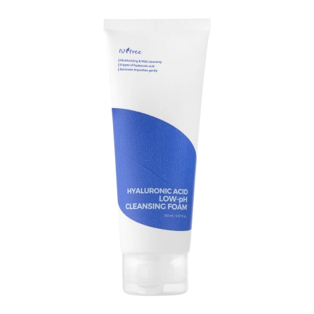 Isntree - Hyaluronic Acid Low-pH Cleansing Foam - Attīrošas Putas ar Hialuronskābi un Zemu pH Līmeni - 150ml