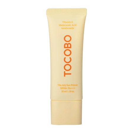 Tocobo - Vita Airy Sun Primer SPF50+ PA++++ - Matējoša Grima Bāze ar Saules Aizsargfiltiem - 35g