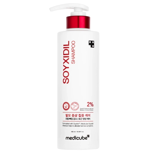 Medicube - Soyxidil Shampoo - Šampūns Pret Matu Izkrišanu - 490ml
