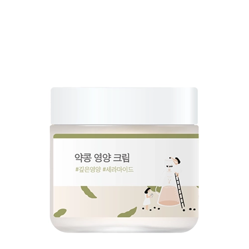 Round Lab - Soybean Nourishing Cream - Barojošs Sejas Krēms ar Melnās Sojas Ekstraktu - 80ml