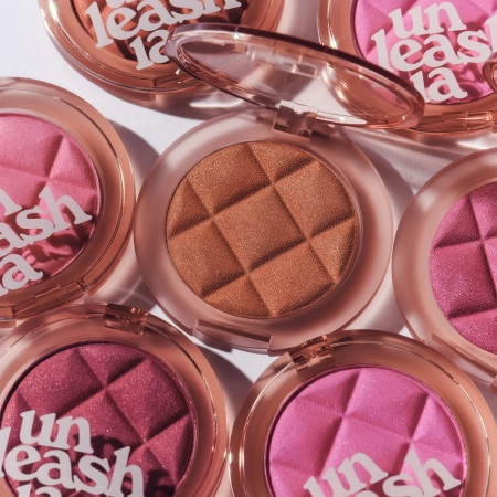 Unleashia - Dough Dough Waffle Blush - Samtains Vaigu Sārtums - 4 Toasted Crumb - 7g