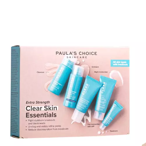 Paula's Choice - Trial Kit Clear Extra Strength - Pīlinga kosmētikas komplekts