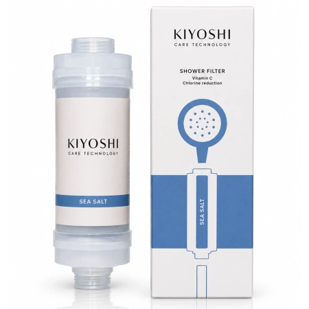 Kiyoshi - Shower Filter - Dušas Filtrs ar C Vitamīnu - Sea Salt - 1 gab.