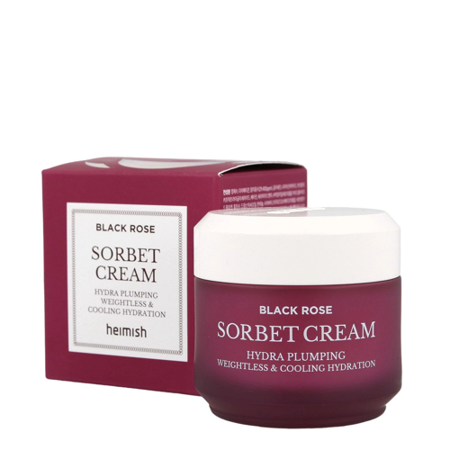 Heimish - Black Rose Hydra Plumping Sorbet Cream - Mitrinošs Sejas Krēms - 50ml