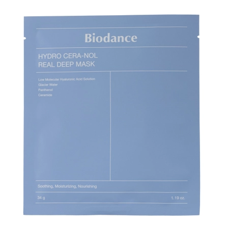 Biodance - Hydro Cera-nol Real Deep Mask Set - Mitrinošu Kolagēna Auduma Masku Komplekts - 4gab./34g