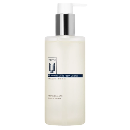 CUSKIN - CU Vitamin U Oil To Foam Cleanser - Hidrofīlā Eļļa Sejas Attīrīšanai - 250ml
