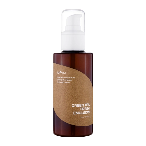 Isntree - Green Tea Fresh Emulsion - Atsvaidzinoša Emulsija ar Zaļo Tēju - 120ml