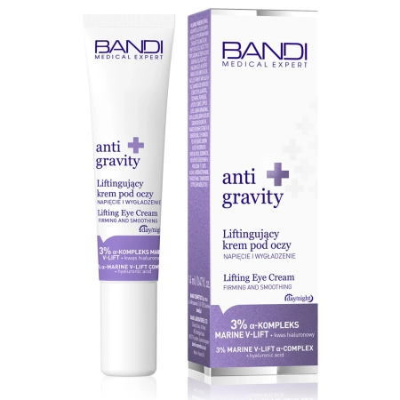 Bandi - Anti Gravity - Liftinga Acu Krēms Ādas Nostiprināšanai un Izlīdzināšamai - 14ml
