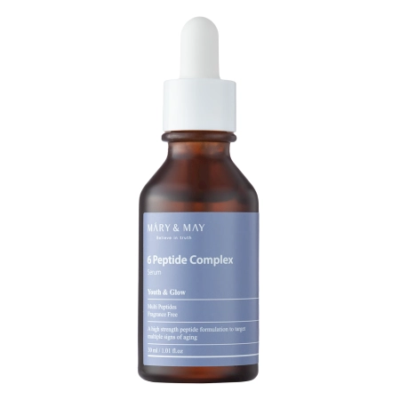 Mary&May - 6 Peptide Complex Serum - Serums ar Peptīdu Kompleksu - 30ml