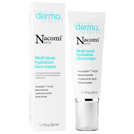 Nacomi - Dermo - Daudzlīmeņu Intensīvi Mitrinošs Krēms - 50ml