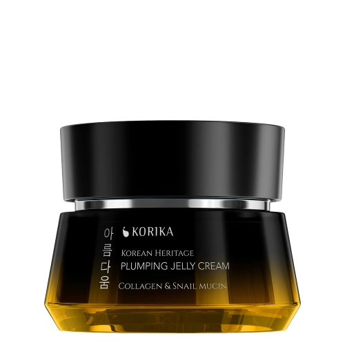 KORIKA - Korean Heritage Collagen & Snail Mucin Plumping Jelly Cream - Nostiprinošs Krēms-Želeja ar Kolagēnu un Gliemežu Mucīnu - 50ml