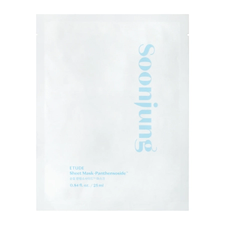 Etude House - Soon Jung Panthensoside Sheet Mask - Nomierinoša Auduma Maska - 25ml