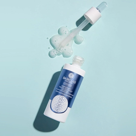 BasicLab - Esteticus - Reģenerācija un Nomierināšana - Mitrinošs Emulsija-Gels Sejai ar 4% Ektoīnu, Aminoskābēm un Beta Glikānu - 30ml