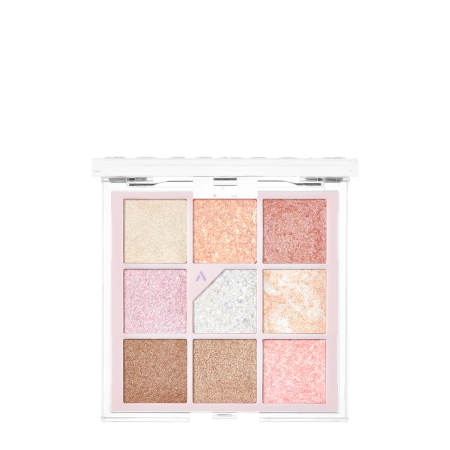 Unleashia - Glitterpedia Eye Palette - Vegāniska Acu Ēnu Palete - 1 All Of Glitter - 6,6g