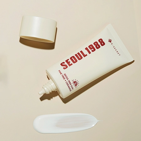 K-SECRET - SEOUL 1988 Sun : Pine Tree + Ceramide 50+ PA++++ - Mitrinošs Sejas Krēms ar Filtru - 50ml