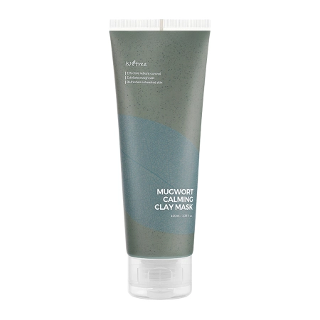 Isntree - Real Mugwort Calming Clay Mask - Māla Maska ar Vībotni- 100ml