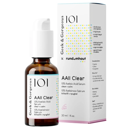 Geek&Gorgeous - AAll Clear - Serums ar 15% Azelainskābi - 30ml