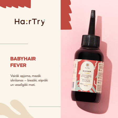 HairTry - Babyhair Fever - Sildošs Losjons Matu Augšanas Veicināšanai - 100ml
