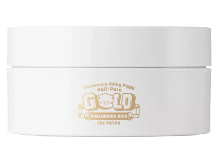 Elizavecca - Hell-Pore Gold Hyaluronic Acid Eye Patch - Nostiprinoši Patči Ādai Zem Acīm - 60gab.