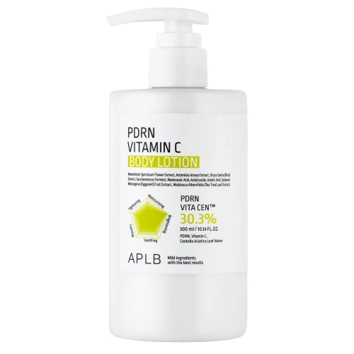 APLB - PDRN Vitamin C Body Lotion - Intensīvi Atjaunojošs Ķermeņa Losjons ar PDRN un C Vitamīnu - 300ml