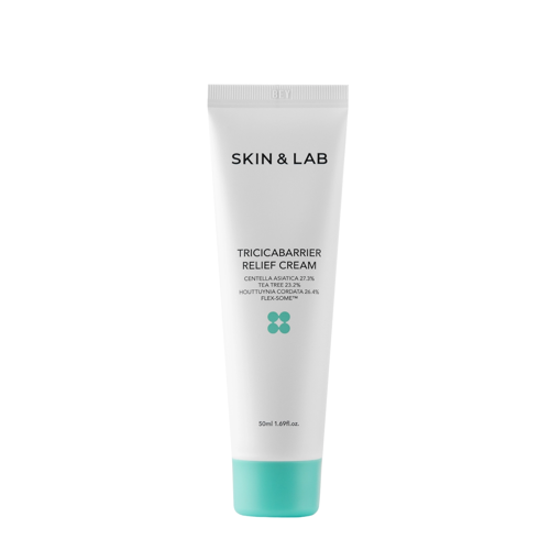 Skin&Lab - Tricicabarrier Relief Cream - Nomierinošs Krēms Sejai ar Gotu Kolu - 50ml