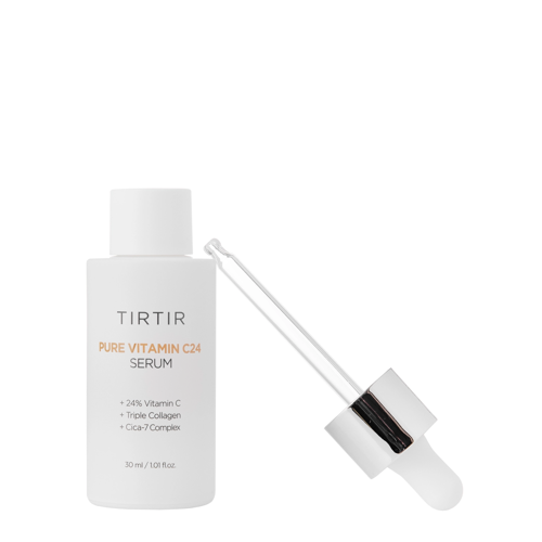 TIRTIR - Pure Vitamin C24% Serum - Izgaismojoši-Nostiprinošs Sejas Serums ar C Vitamīnu - 30ml