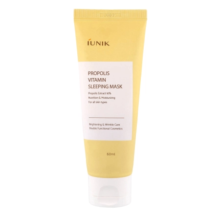 iUNIK - Propolis Vitamin Sleeping Mask - Mitrinoša nakts maska ar propolisu - 60ml