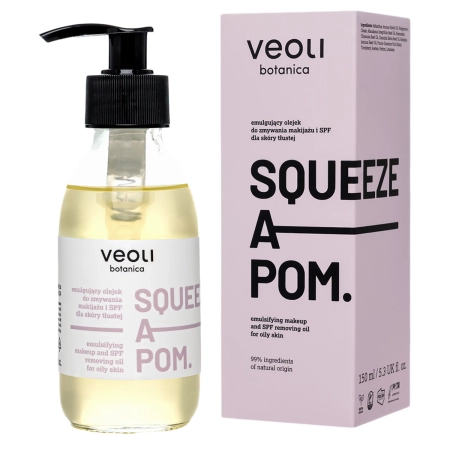Veoli Botanica - Emulģējoša Eļļa Grima un SPF Noņemšanai Taukainai Ādai - 150ml