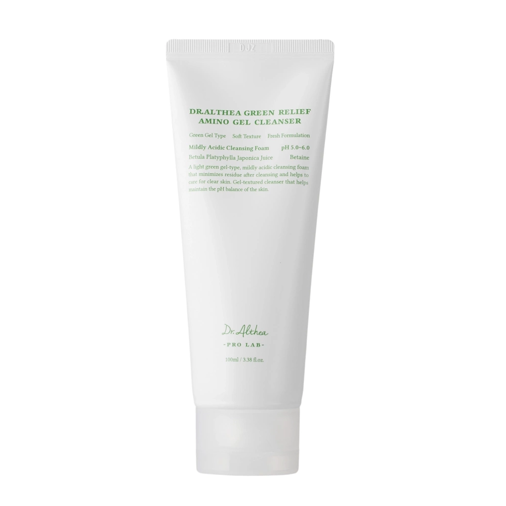 Dr. Althea - Green Relief Amino Gel Cleanser - Maiga Sejas Mazgāšanas Želeja - 100ml