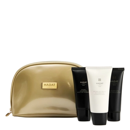 Hadat - Hydro Nourishing Moisture Set - Mitrinošs Komplekts - Kosmētikas Somiņa - 70ml+70ml+70ml